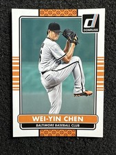 WEI-YIN CHEN #57 2015 Donruss Baseball QTY Baltimore Orioles