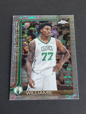 #ad AMARI WILLIAMS RC 2025 Topps Chrome Basketball Pulsar Refractor #297 NBA Rookie $2.99