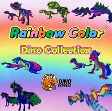 Rainbow Color Dino Collection Clone ARK🦕 Survival Ascended ASA PVE PC/XBOX/PS
