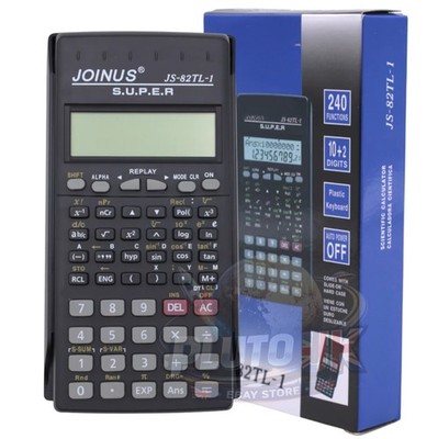 Joinus JS-82TL wissenschaftlicher Taschenrechner 12 Ziffern für Schule GCSE Prüfung elektronisch UK