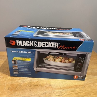 Black & Decker Toast-R-Oven Classic TRO964 4-Slice Toaster Oven Broiler Silver