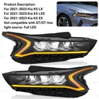 Full LED Headlight Lamp Assembly Right & Left For 2021-2023 Kia K5 LX EX LXS