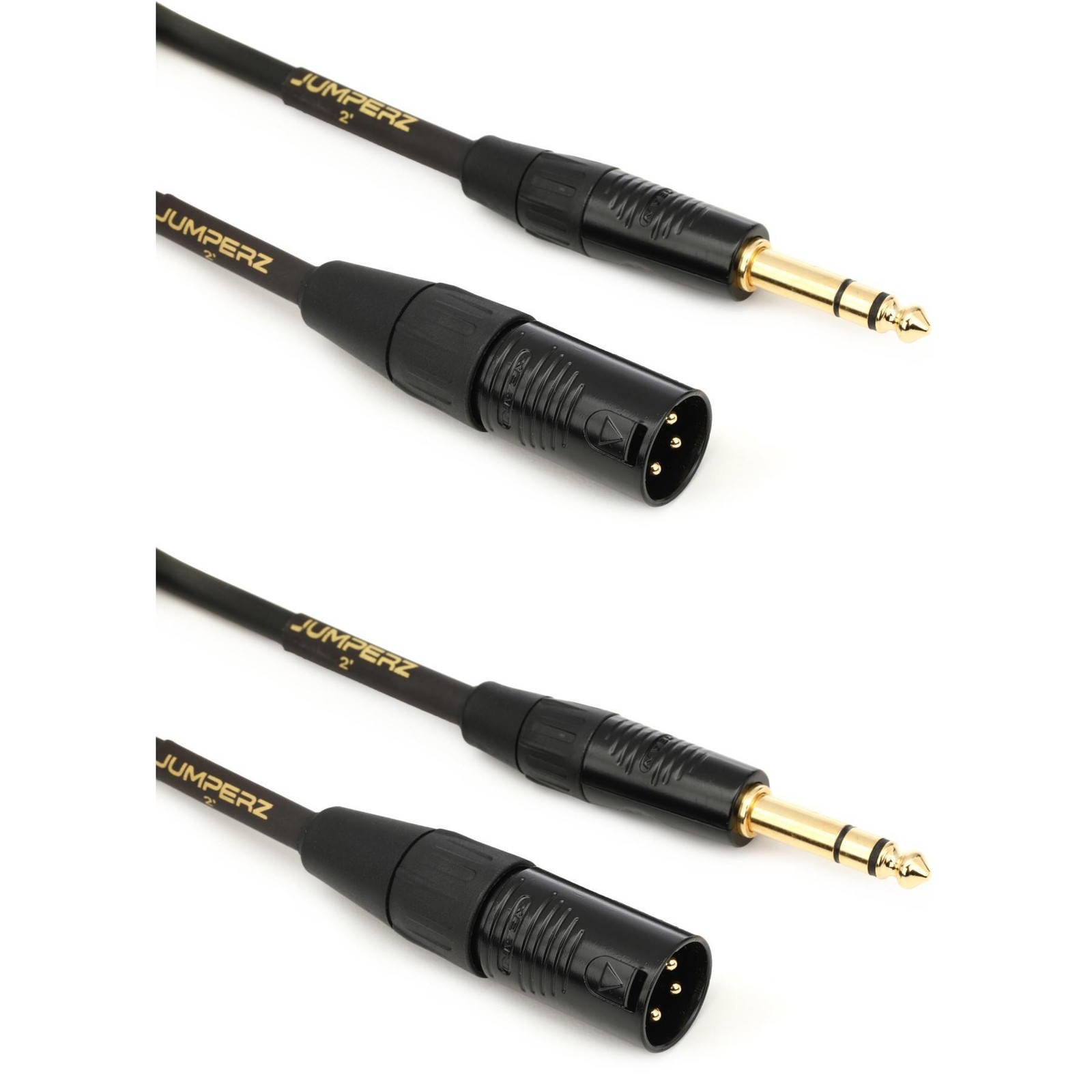 Кабель JUMPERZ JGTRSXM-2 Gold длиной 2 фута 2 упаковки 10490₽