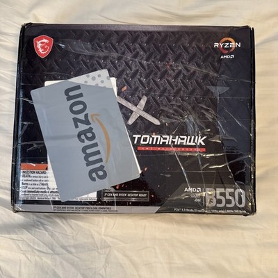 MSI MAG B550 Tomahawk ATX Motherboard AMD Socket AM4 DDR4 Gaming AS IS
