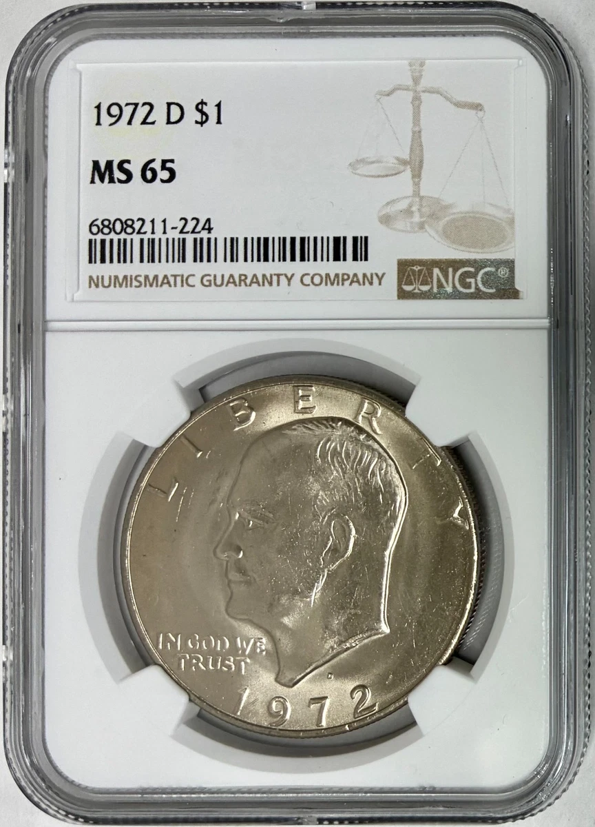 NGC 1972 Eisenhower Dollars (1971-1978) for sale | eBay