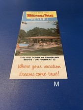 M - Wilderness point resort Brochure On Table Rock lake -Kimberling Missouri