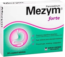 Pancreatin enzymes 3500 ,  20 Ct exp 2028