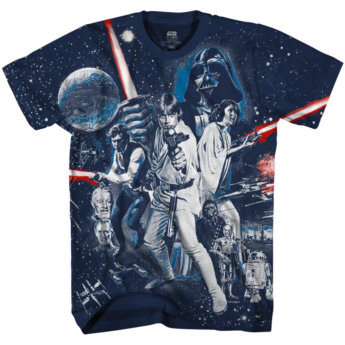 Camicia di Star Wars Camicia da uomo di Star Wars Camicia di