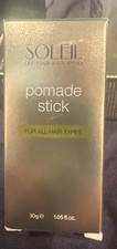 Soleil Pomade Stick Hair Wax Tames Flyaways Reduces Frizz All Hair Types NEW
