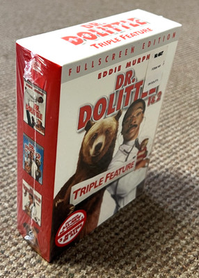 Dr. Dolittle 1, 2, & 3 Triple Feature DVD - Sealed All 3 Movies | Fullscreen