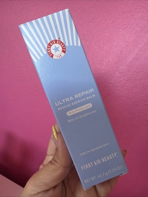 First Aid Beauty Ultra Repair Rescue Barrier Balm 2.25oz (63.7g) Skin Protectant