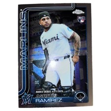 2025 Topps Chrome Update Series - Rookie Debut Agustin Ramirez #USC38 (RC)