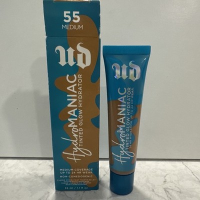 Urban Decay HydroMANIAC Tinted Glow Hydrator ~ 55 (Medium) ~ NIB