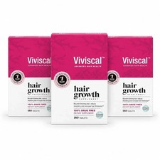 Viviscal Advanced Hair Health Supplement 60 Tablets Pack Of 3 Fast Free Shipping
