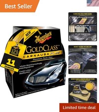 Easy Apply Meguiars Carnauba Plus Paste Wax - 11oz Perfect For Diy Detailers