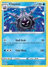 Cloyster SWSH01 041/202 R SWSH01: Sword Shield Base Set Pokemon Card LP