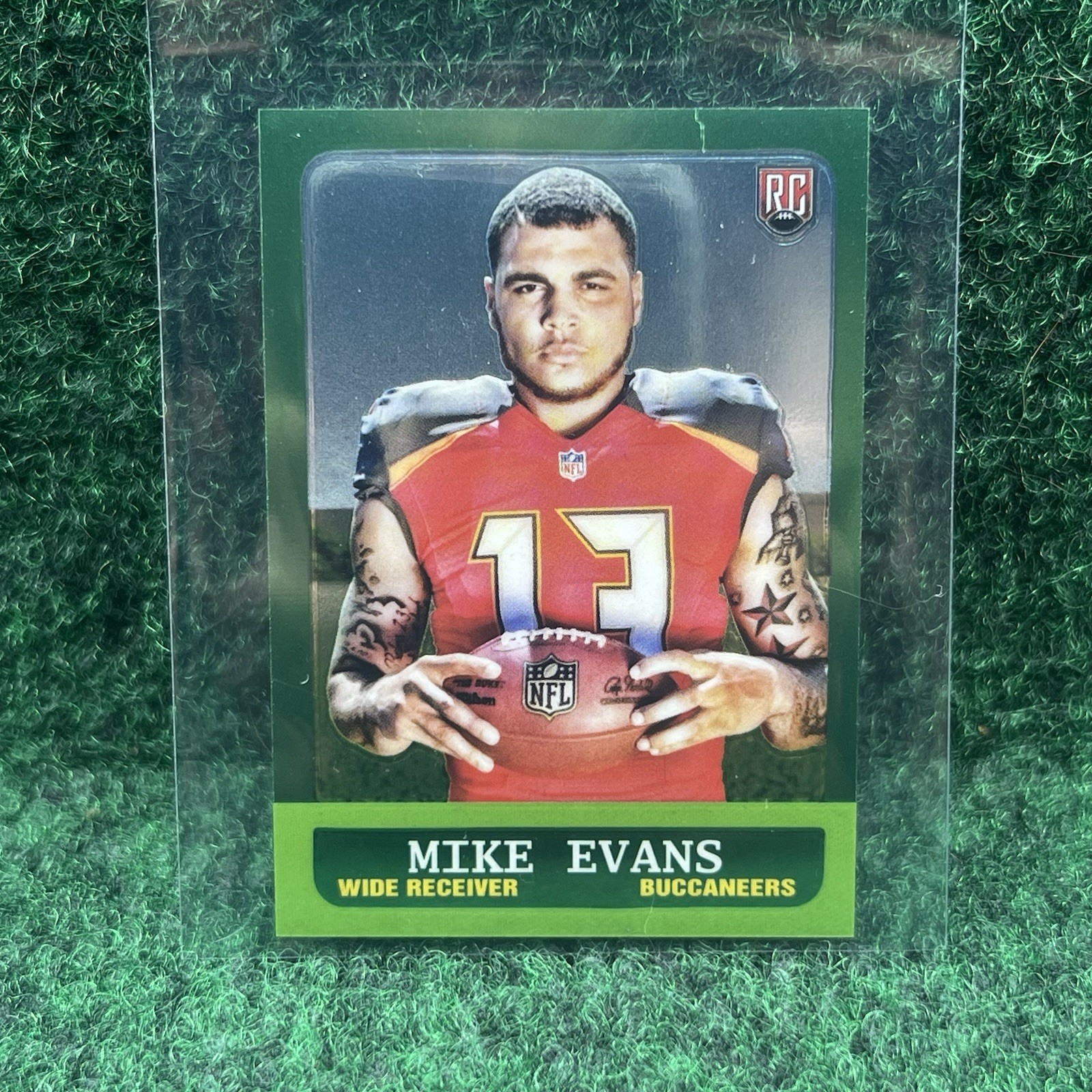 MIKE EVANS 2014 Topps Bowman Chrome 1963 Design Minis #21 Rookie RC