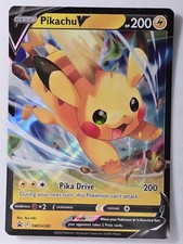 Pikachu V SWSH285 SWSH: Spada e Scudo Carte Promo Holo