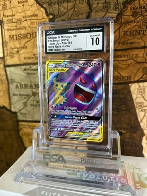 ポケモンカードゲーム Gengar&Mimikyu GX 165/181 ALTERNATE FULL ART Gengar & Mimikyu GX ULTRA RARE Tag Team