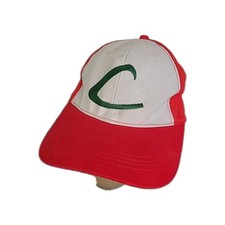 Ash Ketchum Hat Pokemon Trainer Cosplay Costume Go Halloween Cap Cartoon OS