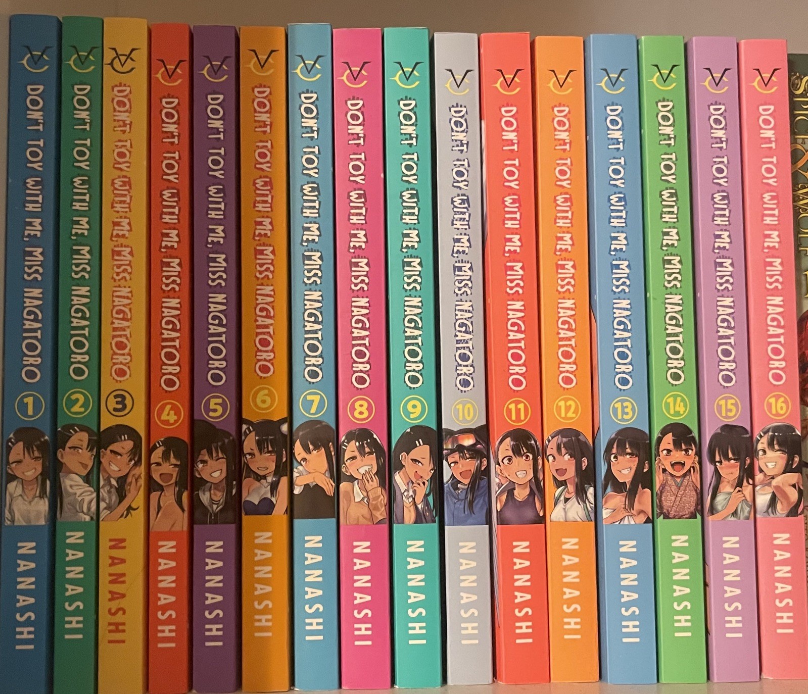 Don’t Toy With Me Miss Nagatoro Manga volúmenes 1-16 inglés