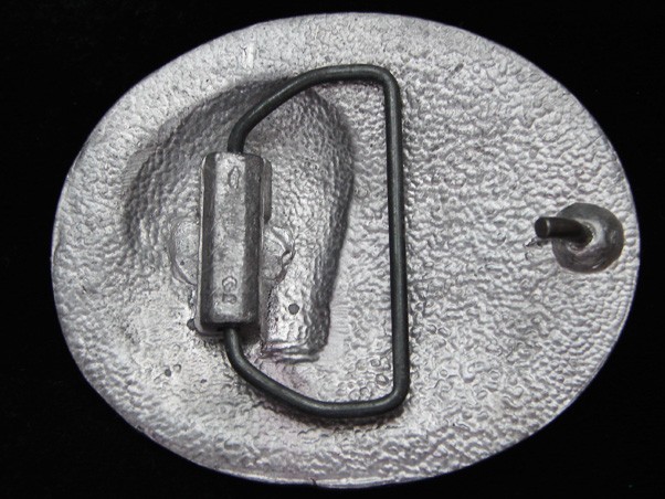 PF11162 VINTAGE 1970s **JOHN LENNON 1940-1980 A TRIBUTE** MUSIC BELT BUCKLE View 2