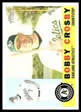 Bobby Crosby 2009 Topps Heritage #277 Athletics MLB READ FREE SHIP AutographDen