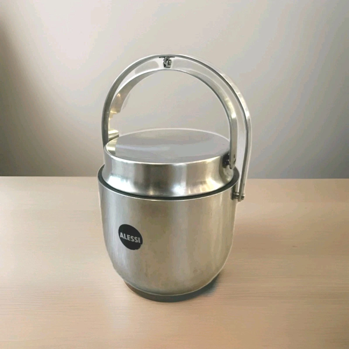 Secchiello Per Ghiaccio 3L In Acciaio Inox | Doppia Parete Isolante Con Coperchio E Pinza | Portaghiaccio Per Feste E Cocktail - 4