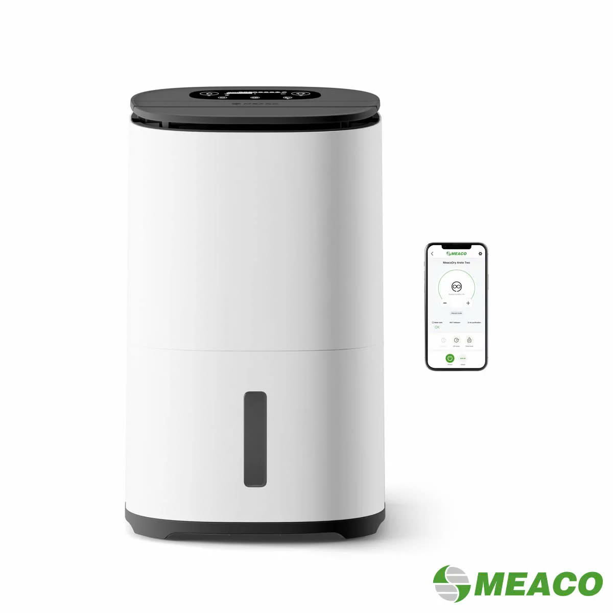 Meaco Meacodry Arete Two 20L Dehumidifier & Air Purifier - White & Black - Image 2