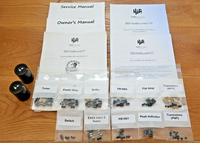 Luxman R-1050 receiver rebuild restoration Capacitor Kit repair rebuild upgrade