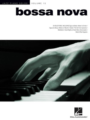 Bossa Nova for Jazz Piano Solos Vol 15 Sheet Music Chords 20 Latin Songs Book