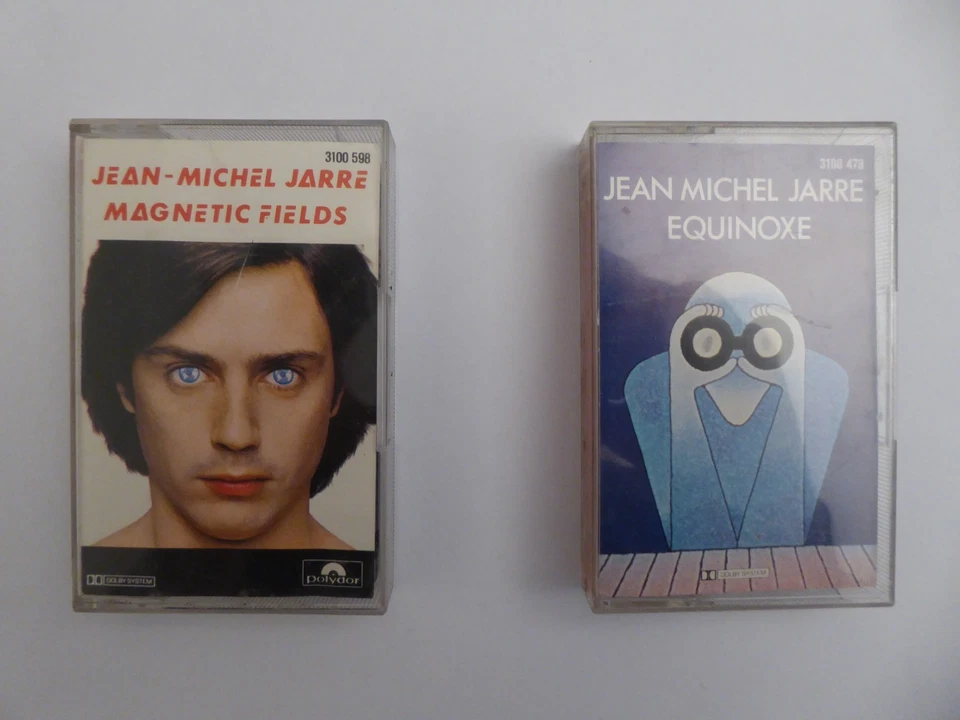 2 x MC Kassetten Jean-Michel Jarre: Equinoxe & Magnetic Fields