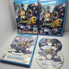Star Fox Zero + Bonus StarFox Guard US NTSC Release WiiU Wii U Pristine CIB!