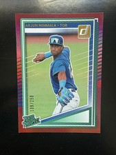 2025 Donruss ARJUN NIMMALA Base Rated Prospect RED  #109/250 Blue Jays
