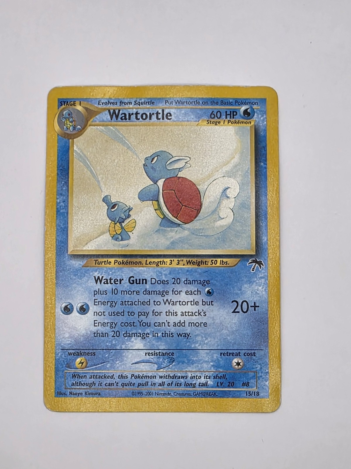 Wartortle 15/18 Southern Islands Pokemon Card | MP