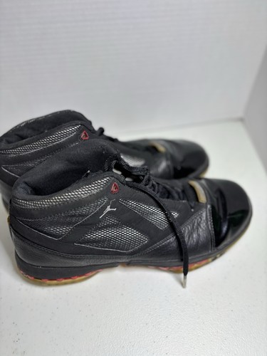NIKE AIR JORDAN basketball shoe XVI 16 RETRO COUNTDOWN Black RED Size 9.5 - Picture 6 of 16