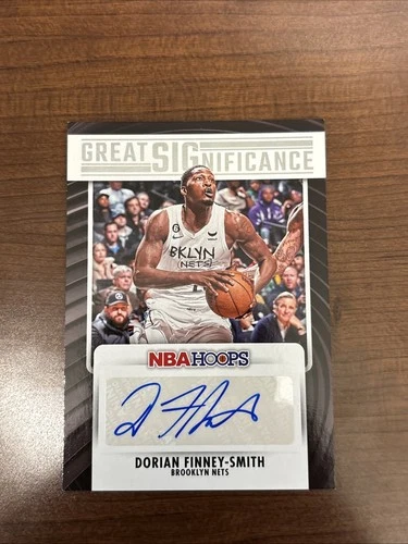 2023-24 NBA Hoops #GS-DFS Dorian Finney-Smith Great SIGnificance Auto Nets