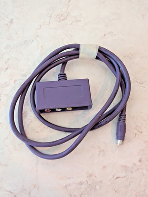 CABLE ATI Purple Breakout Video RCA Adapter Box Fast Shipping 