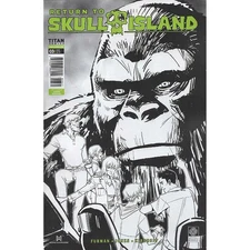 Return To Skull Island #3 Cover D Takeshi Miyazawa Inks Variant Titan Books