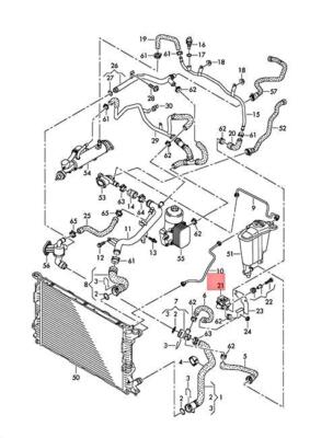Genuine VW AUDI SKODA SEAT Beetle Cabrio Additional Coolant Pump 5N0965561A