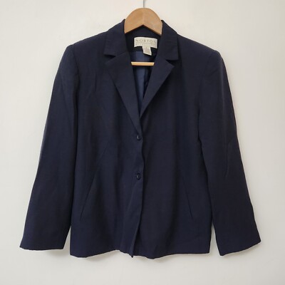 NORTON Women's Navy Blue Dress Jacket Padded Shoulders Size 8 | eBay NORTON Women's Navy Blue Dress Jacket Padded Shoulders Size 8 | eBay
