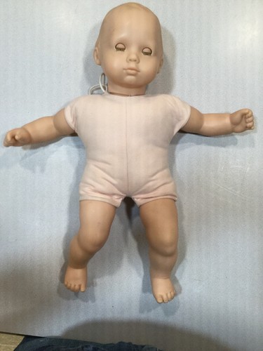vintage Bitty Baby doll blue gray silvering eyes