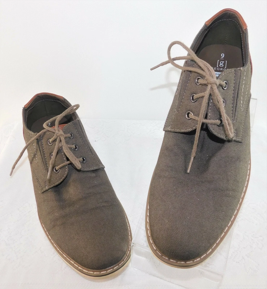 George men's shop casual suede shoes