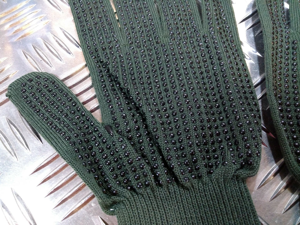 British Army Distribution Vert Olive Aramide Contact Combat Gants Tout Tailles - - Photo 3/4