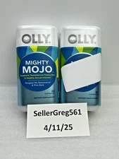 Olly Mighty Mojo Resveratrol Pine Bark 30 caps SEALED Exp 11/2025 (2 count) READ
