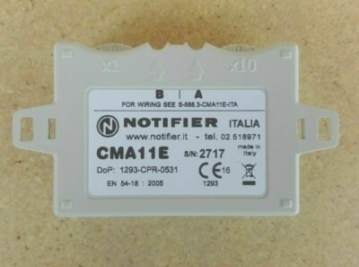 Notifier by Honeywell - CMA 11E - Deppio Modulo Indirizzabile UR