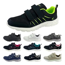 Damen Herren Sportschuhe Laufschuhe Turnschuhe Freizeit Klettverschluss …