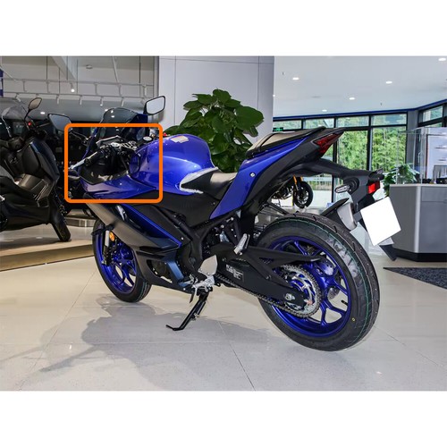 For Yamaha R3 2022-2024 Dry Carbon Fiber Motorbike Dashboard Side Panel Replace - Picture 3 of 6