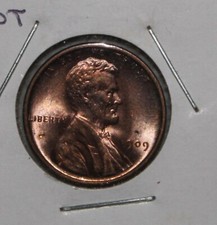 1909 Lincoln Wheat Cent Red BU