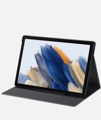 Geniune Samsung Galaxy TabA8 Buchhülle dunkelgrau EF-BX200PSEGWW, offiziell VERSIEGELT